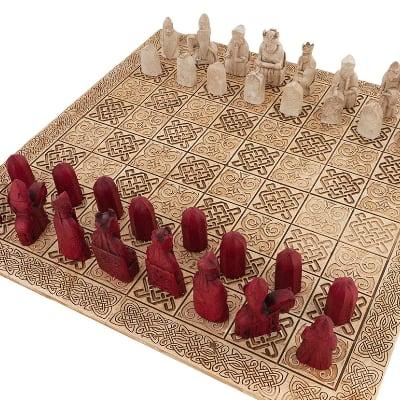 Lewis Chessmen Chess Set, Medium