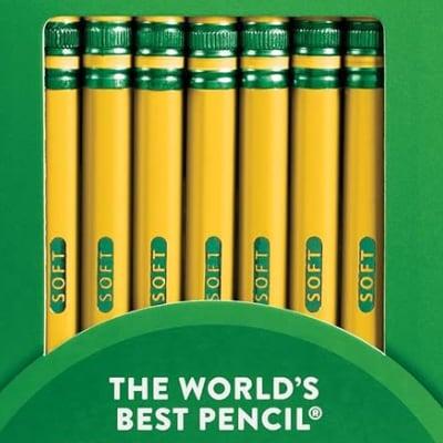 Ticonderoga #2 pencils, 18 count