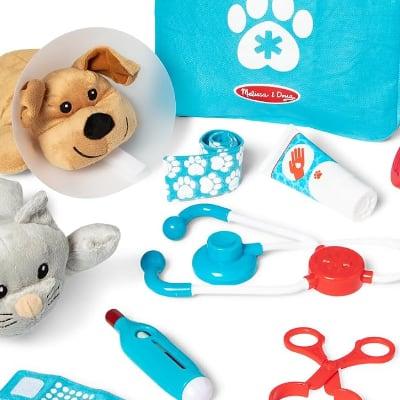 Melissa & Doug Examine & Treat Pet Vet Play Set